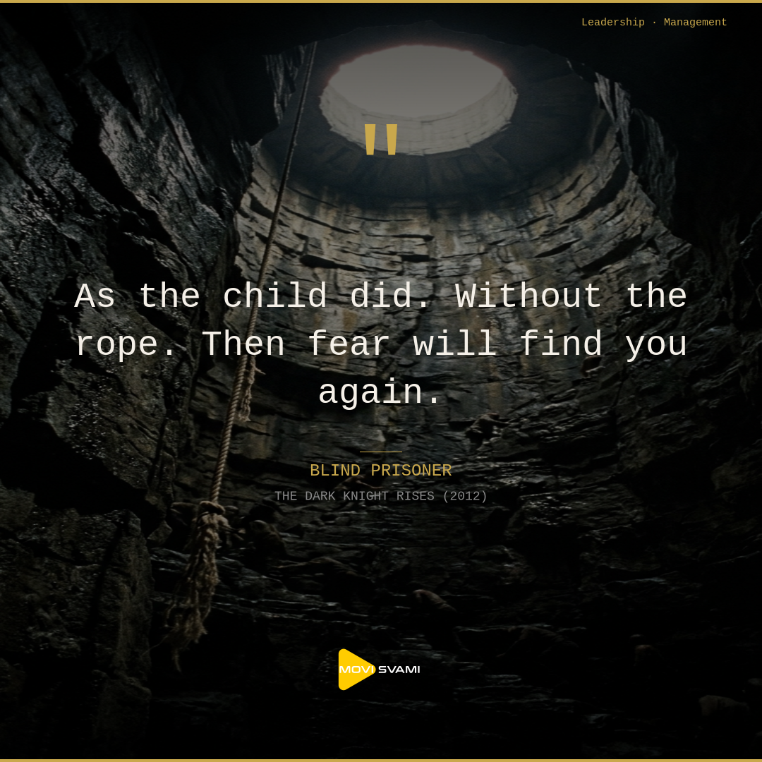 Climb Without the Rope: Bruce Wayne’s Guide to Leadership Resurrection