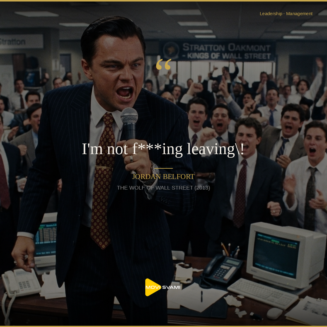 The 'I'm Not Leaving' Mindset: Why Conviction Beats Capital During Scale-Up Crises The ‘I’m Not Leaving’ Mindset: Why Conviction Beats Capital During Scale-Up Crises