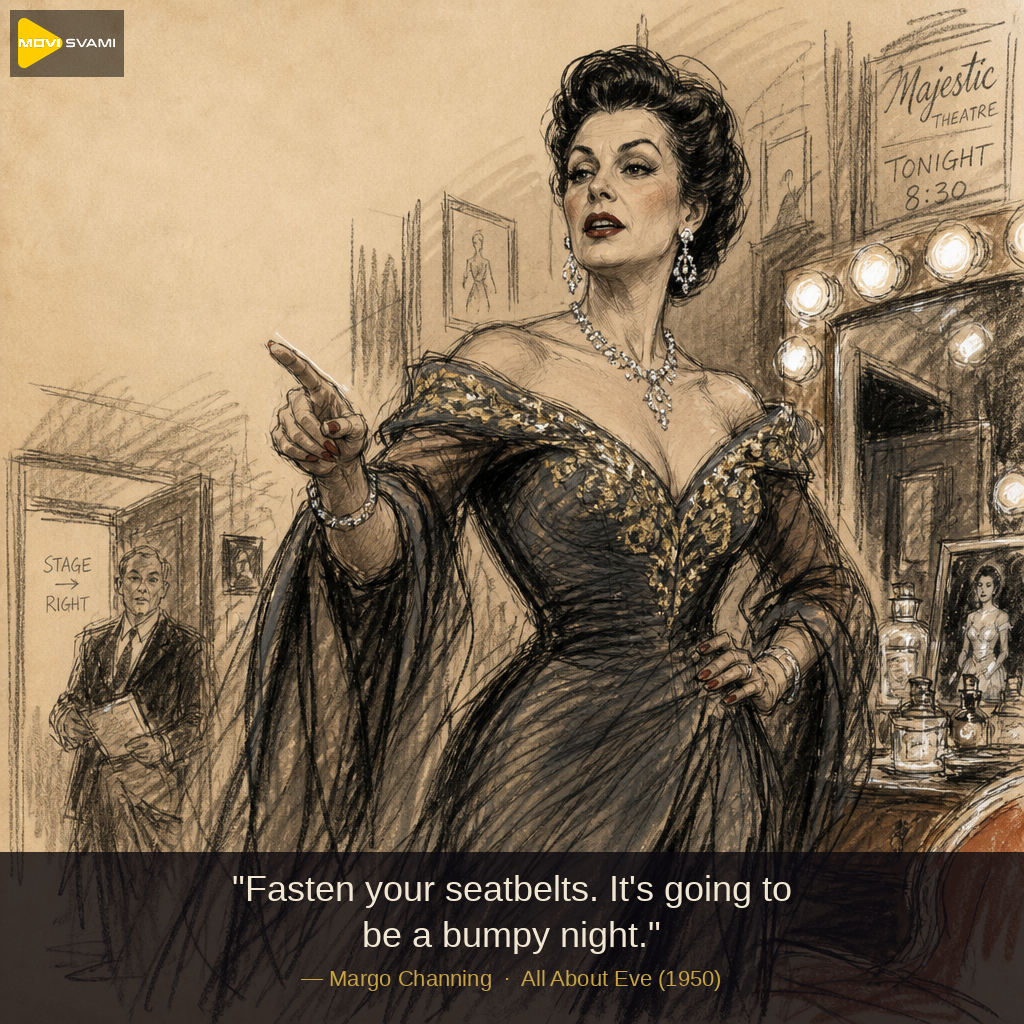 All About Eve (1950): Name the conflict before it arrives; composure is not the same as denial. 2026 09 02 day3 sketch